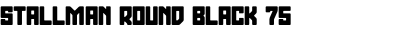 Stallman Round Black 75